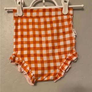 Gigi and Max Riley gingham print ruffle bloomers size 24 months NEW